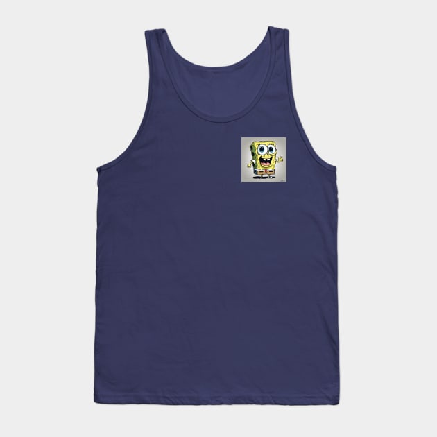 Spongebob !! Tank Top by CurlyLamb